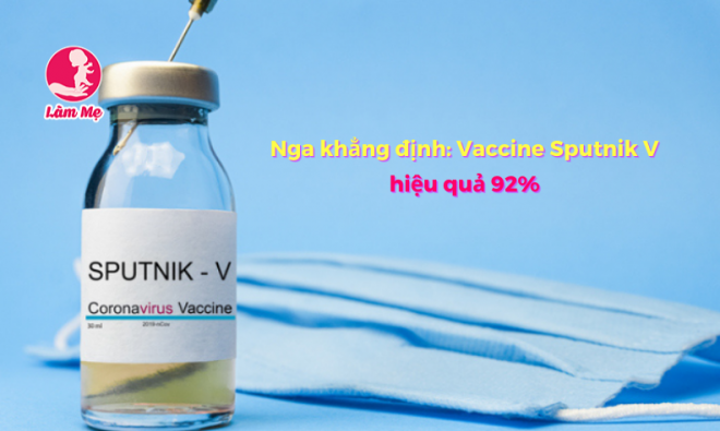 Tin Covid-19: Nga khẳng định Vaccine Sputnik V hiệu quả 92%